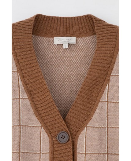 ЕВ 30191/ш/бежевый кардиган