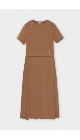 ЕВТ 5058/пряная корица платье