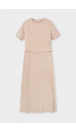 ЕВТ 5058/темно-бежевый платье