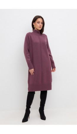 ЕВ 526/ш/светлая слива платье