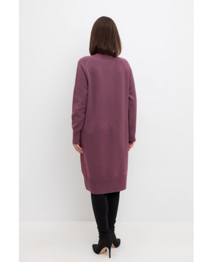 ЕВ 526/ш/светлая слива платье