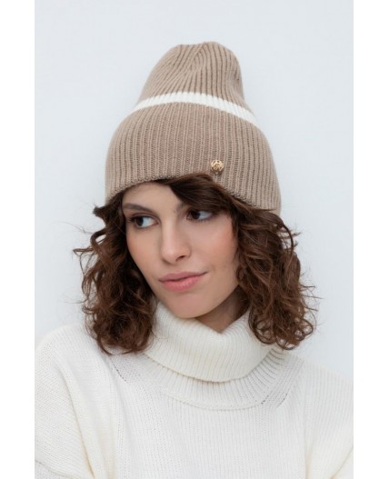ЕВ 20004/24ш/бежевый шапка