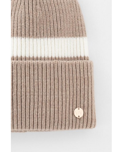 ЕВ 20004/24ш/бежевый шапка