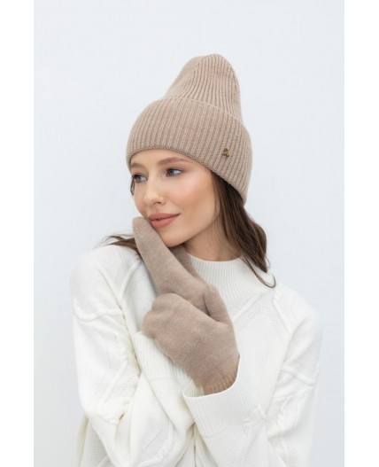 ЕВ 205/24ш/бежевый шапка