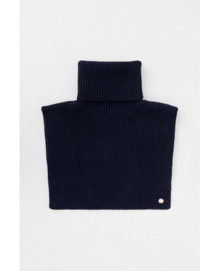 ЕВ 28004/24ш/темно-синий шарф-манишка