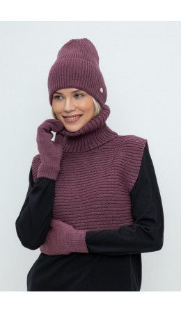 ЕВ 28001/24ш/светлая слива шарф-манишка