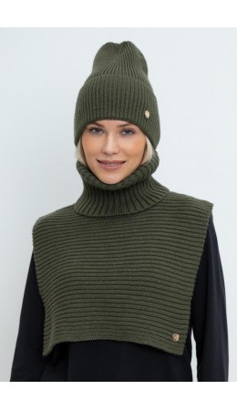 ЕВ 28001/24ш/полынь шарф-манишка