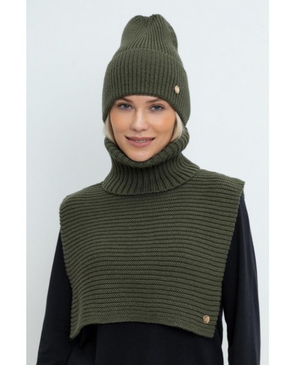 ЕВ 28001/24ш/полынь шарф-манишка