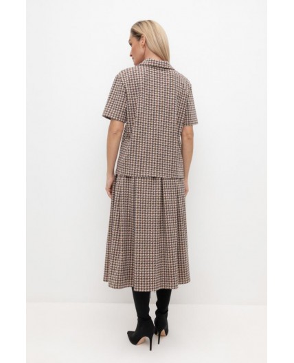 ЕВТ 3242/кунжут,гусиная лапка фуфайка