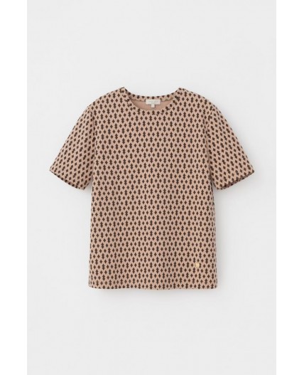 ЕВТ 3216/беж,ромбики фуфайка