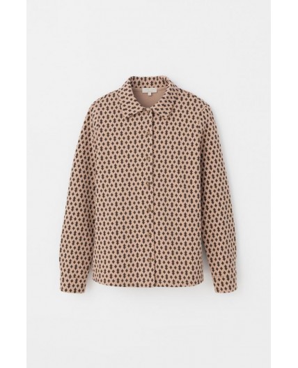 ЕВТ 3245/беж,ромбики рубашка