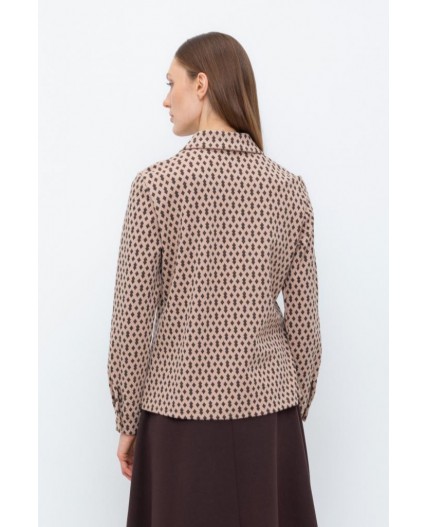 ЕВТ 3245/беж,ромбики рубашка