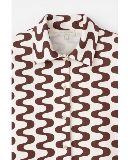 ЕВТ 3245/топленое молоко,волна рубашка