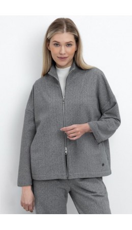 ЕВТ 3250/серый меланж,твид жакет