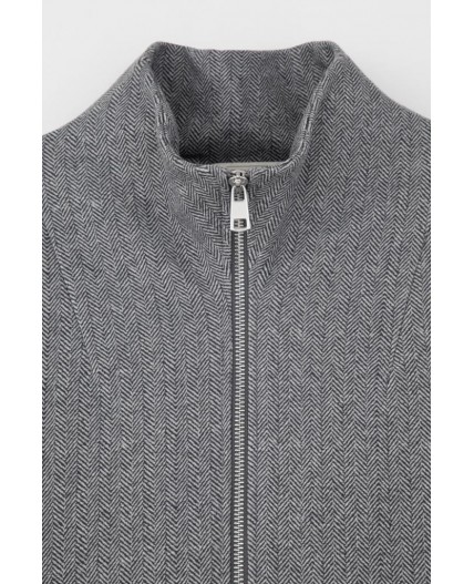 ЕВТ 3250/серый меланж,твид жакет