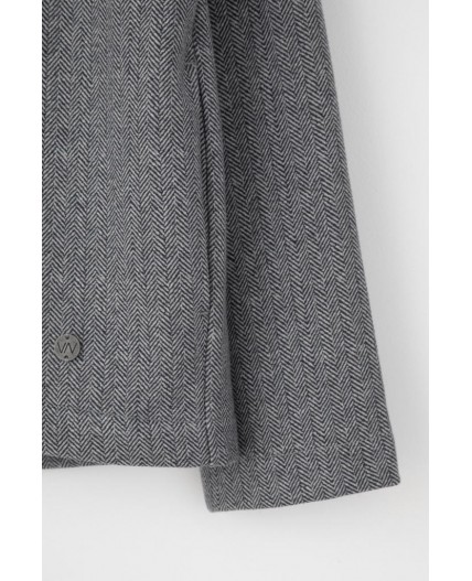 ЕВТ 3250/серый меланж,твид жакет