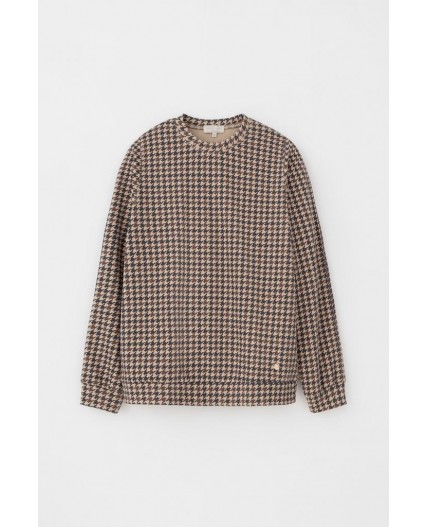 ЕВТ 3258/кунжут,гусиная лапка джемпер