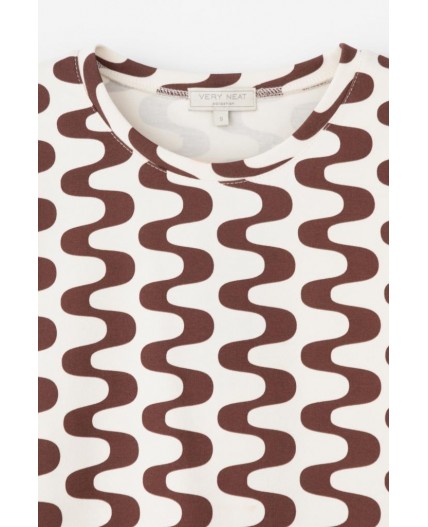 ЕВТ 3253/топленое молоко,волна джемпер