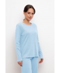ЕП 30094/небесно-голубой джемпер