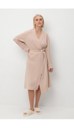 Е 50026/нюдовый беж халат