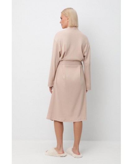 Е 50026/нюдовый беж халат