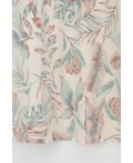 Е 10054/айвори,акварельные тропики сорочка ночная