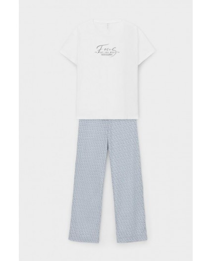 Е 20148/сахар,восточный орнамент пижама