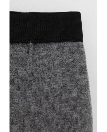 ЕВ 408/ш/серый меланж брюки