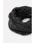 КВ 15001/ш/серый шарф-снуд