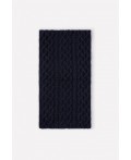 КВ 15001/ш/темно-синий шарф-снуд