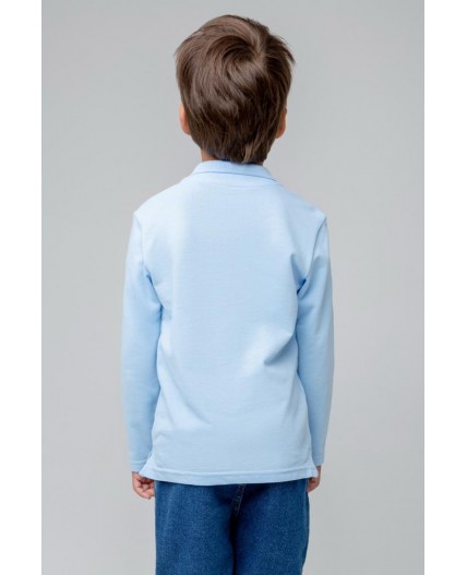 К 302109/небесный джемпер-поло