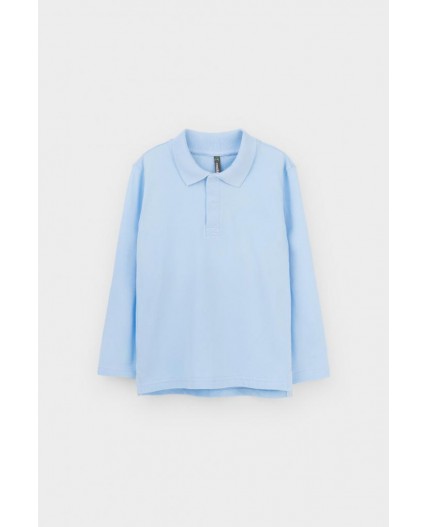 К 302109-1/небесный джемпер-поло