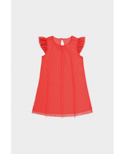 К 5838/насыщенно-красный платье