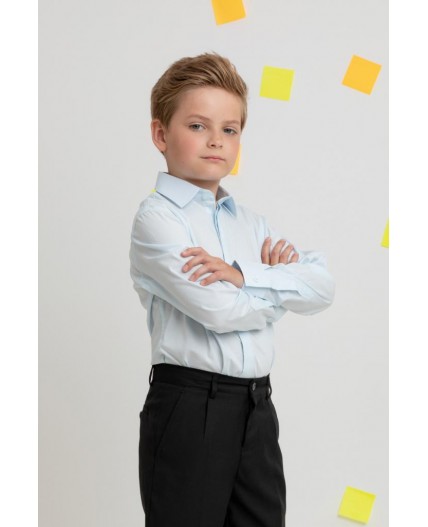 ТК 39031/светло-голубой сорочка верхняя