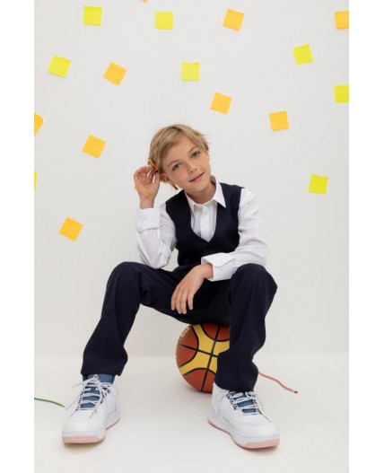 ТК 32001/темно-синий жилет