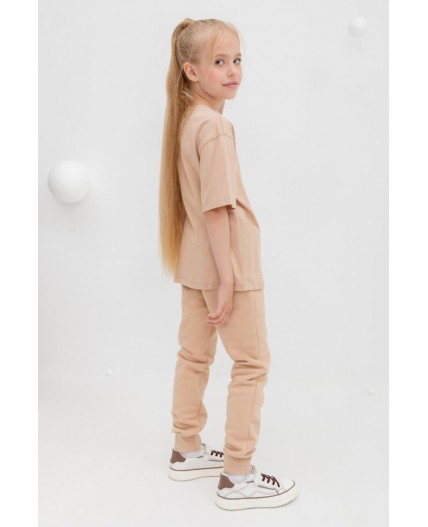 КР 400590/нежный бежевый к417 брюки