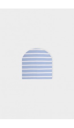 К 8102/пыльно-синий,полоска шапка