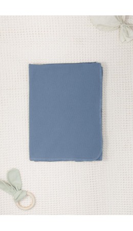 К 8532/винтажный синий пеленка