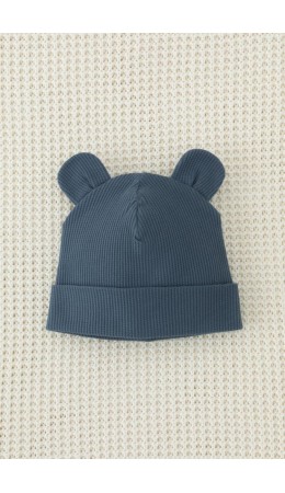 К 8159/винтажный синий шапка