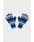 КВ 10020/голубой,темно-синий перчатки
