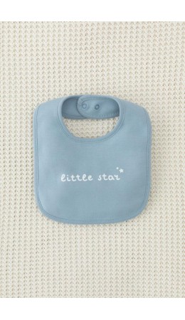 К 8526/пыльно-синий(little star) фартук-нагрудник