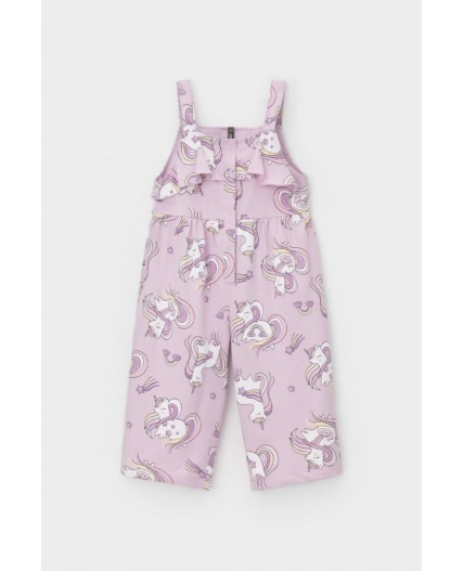 КР 6544/ледяная орхидея,единороги к537 полукомбинезон