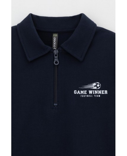 КР 302689-1/индиго к534 джемпер (свитшот)