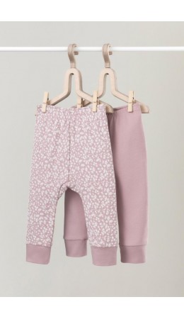 К 4718-2уп/розово-сиреневый,милые цветочки брюки