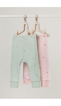 К 4718-2уп/клубничный мусс,ландыши брюки