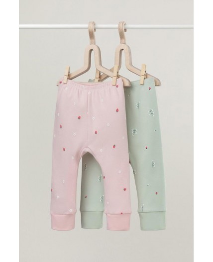 К 4718-2уп/клубничный мусс,ландыши брюки