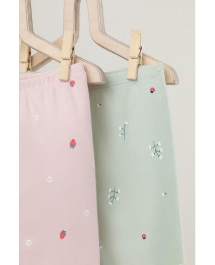 К 4718-2уп/клубничный мусс,ландыши брюки