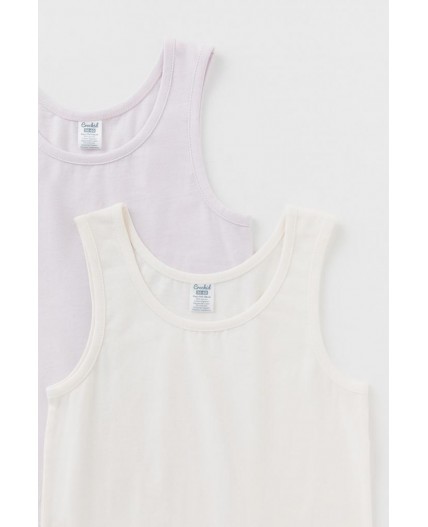 К 1192-2уп/нежная сирень,белая лилия майка