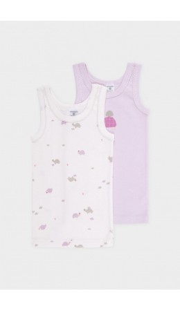 К 1181-2уп/нежная сирень,белая лилия,черепашата майка