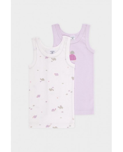 К 1181-2уп/нежная сирень,белая лилия,черепашата майка